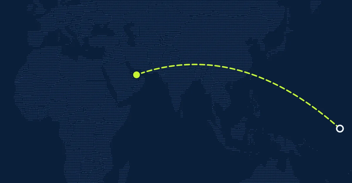 Kiribati → Vereinigte Arabische Emirate