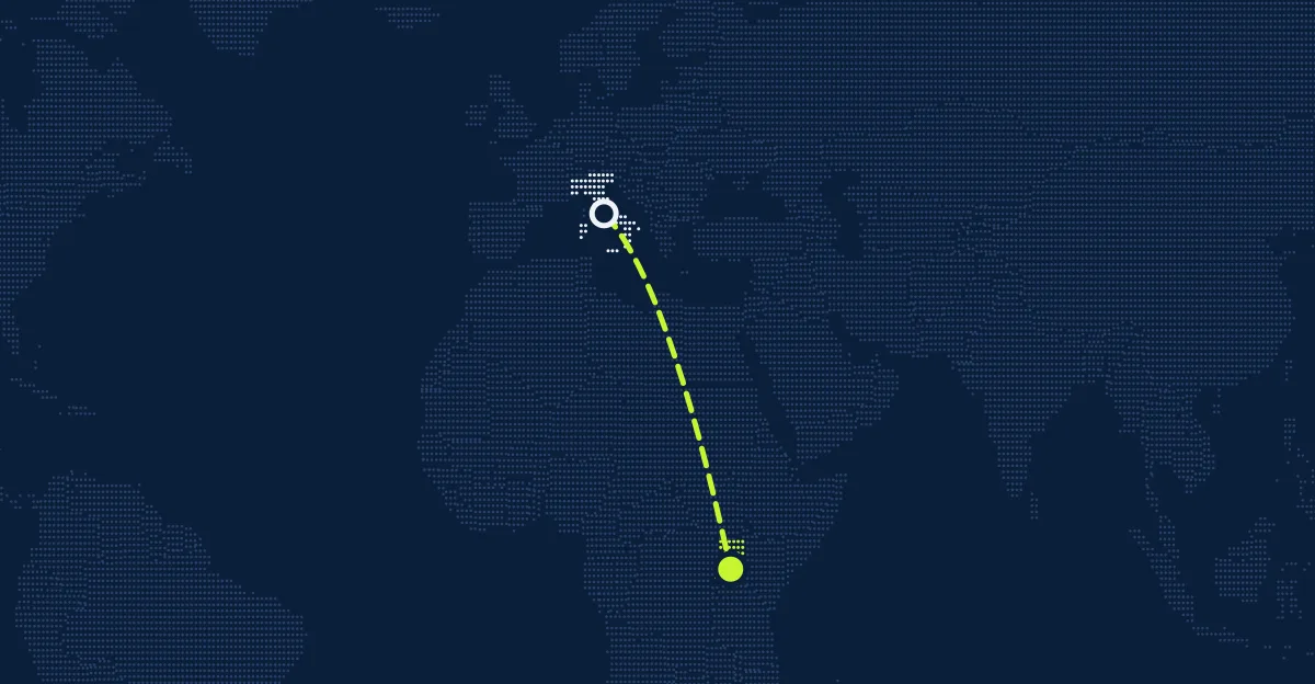 Italy → Uganda