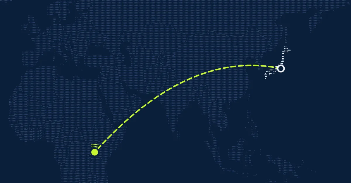 Japão → Uganda