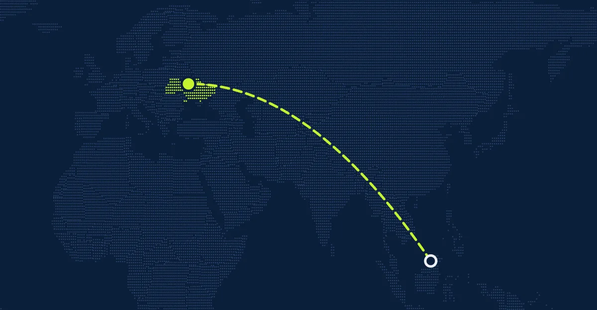Brunei → Ucrânia