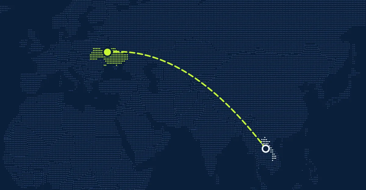Laos → Ukraine
