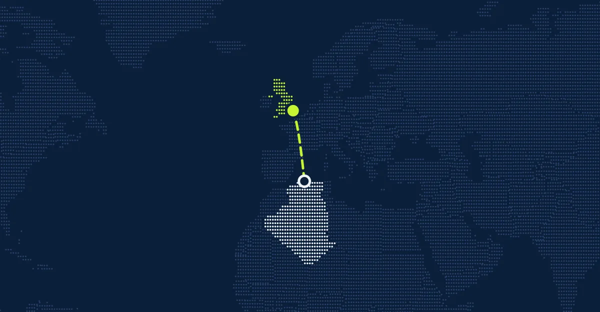 Argélia → Reino Unido
