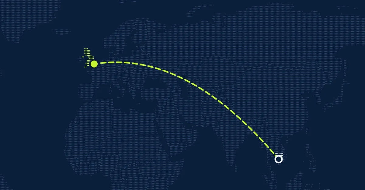 Camboja → Reino Unido