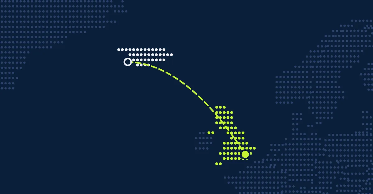 Islândia → Reino Unido