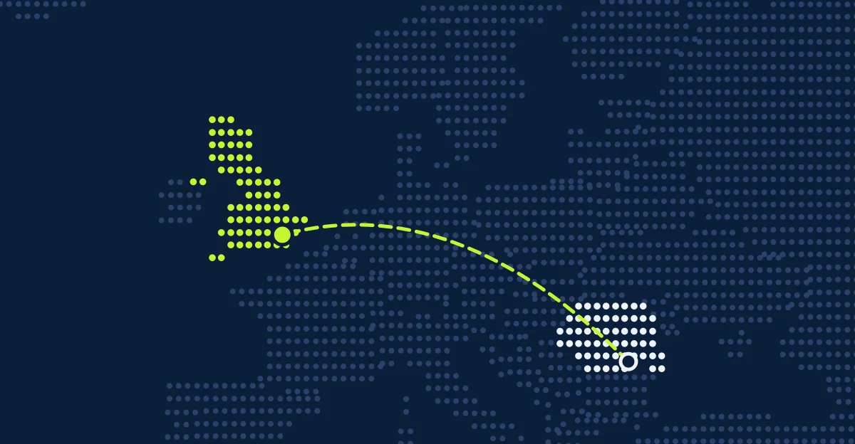 Romênia → Reino Unido