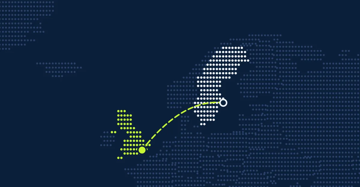 Suécia → Reino Unido