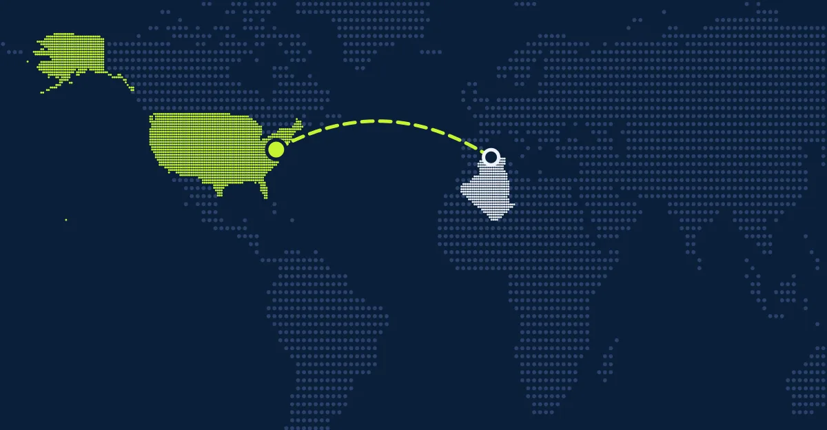 Argélia → Estados Unidos