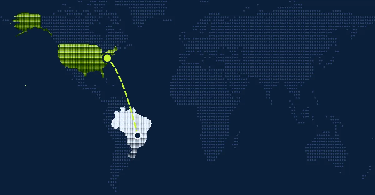 Brasil → Estados Unidos