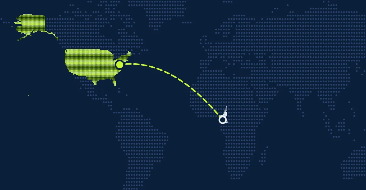 カメルーン → アメリカ合衆国