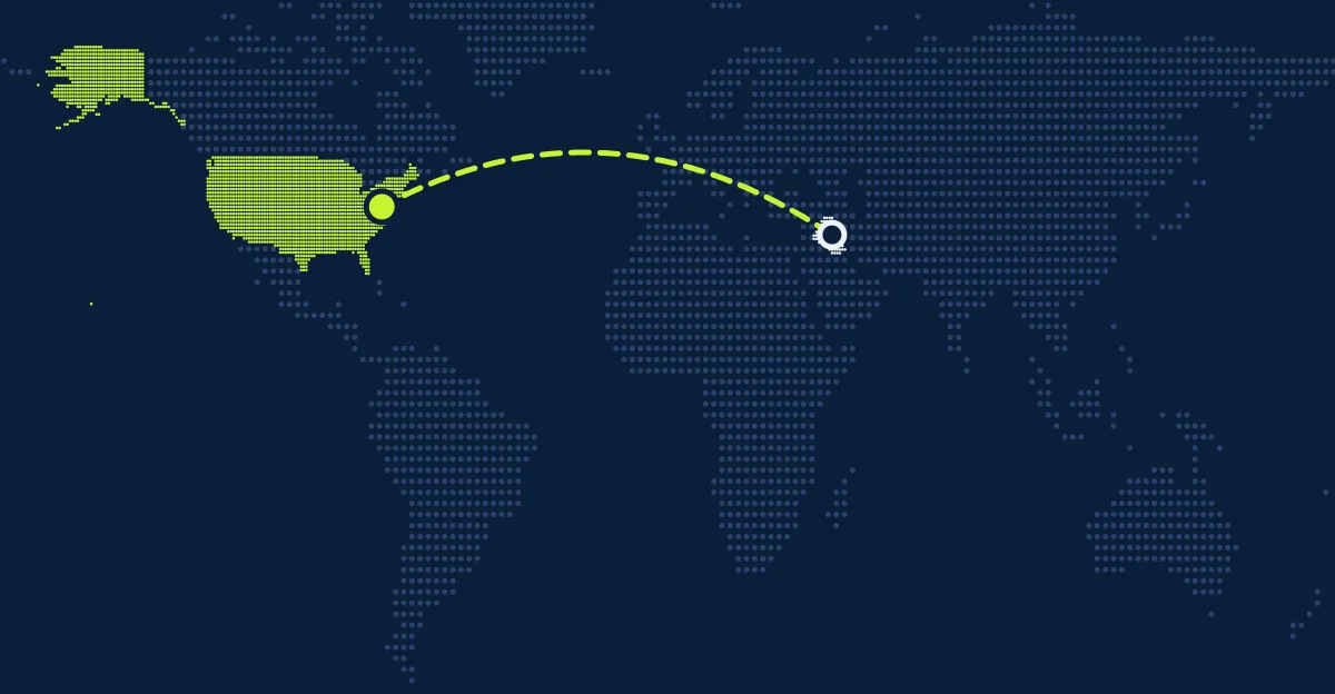 Iraque → Estados Unidos