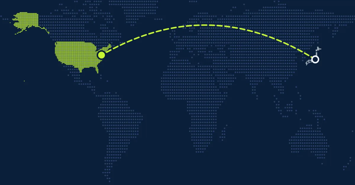 Japão → Estados Unidos