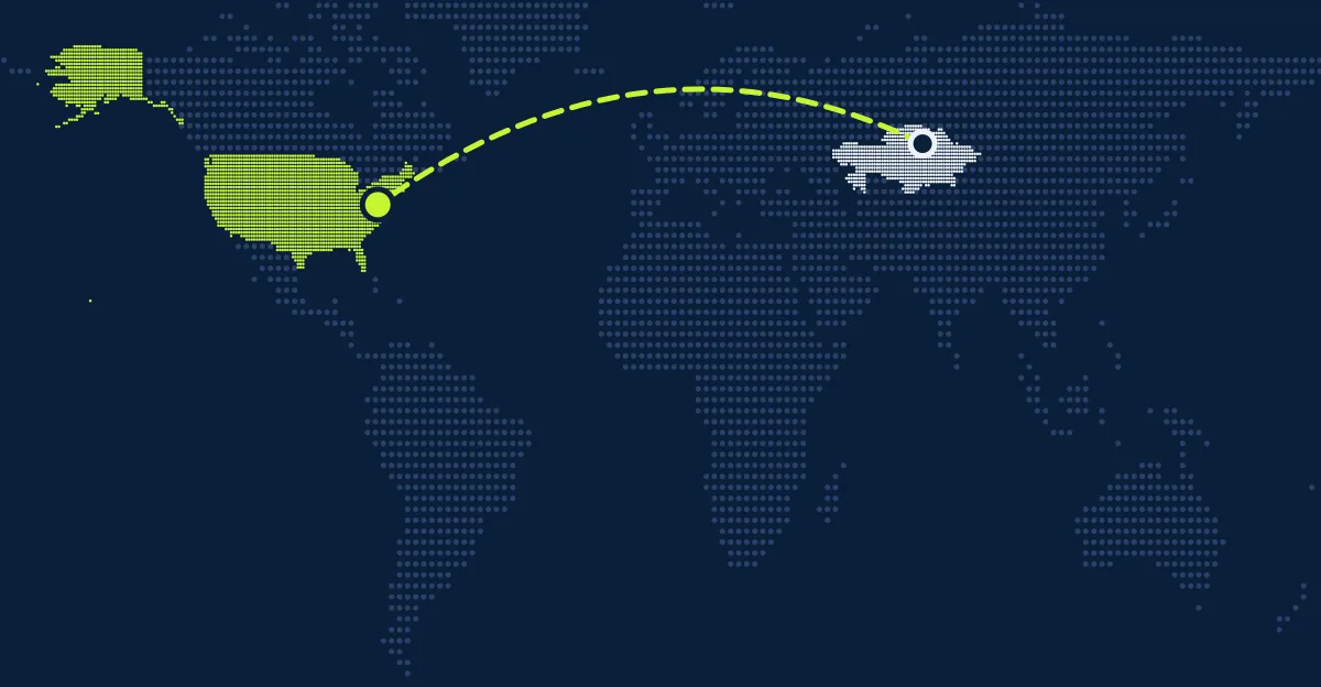 Cazaquistão → Estados Unidos
