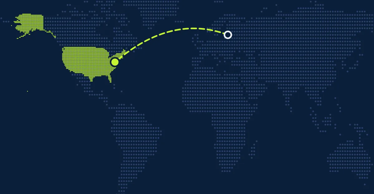 Letônia → Estados Unidos