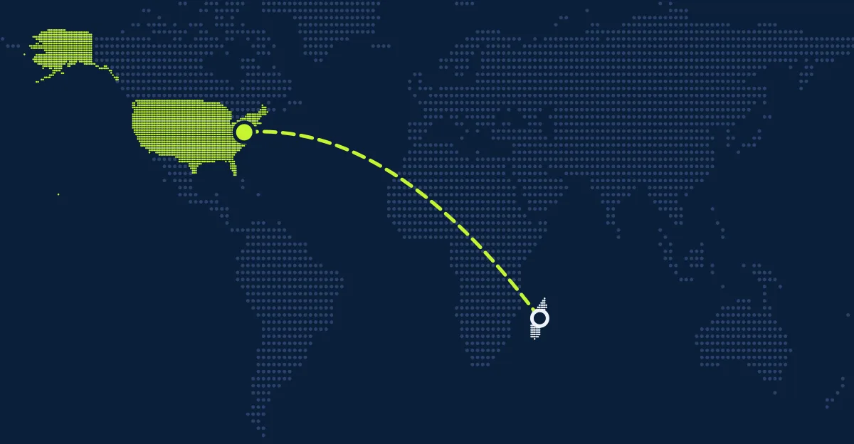 Madagascar → Estados Unidos
