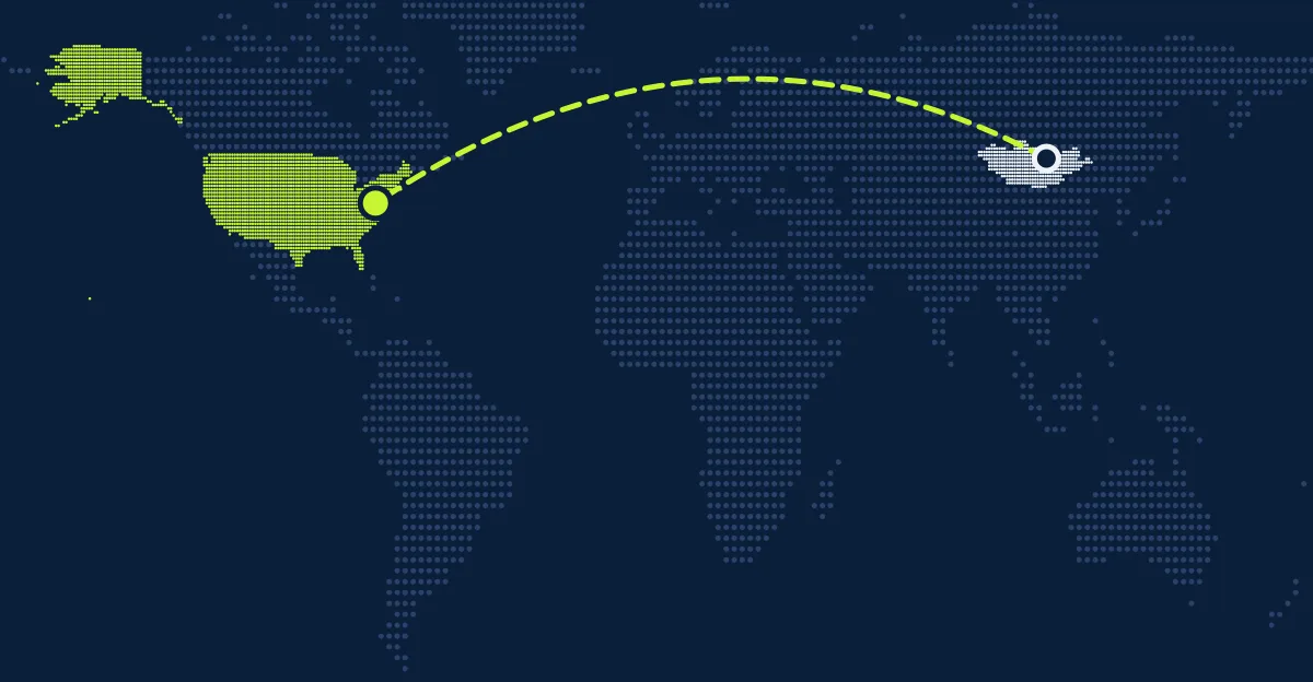 Mongolia → Estados Unidos