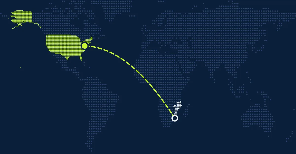 Moçambique → Estados Unidos
