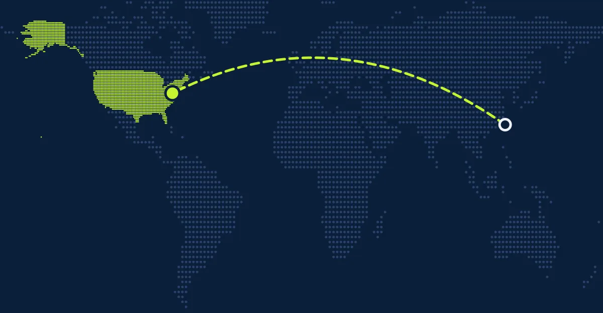 Taiwan → Estados Unidos