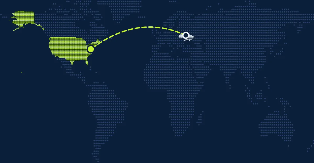 Ucrânia → Estados Unidos