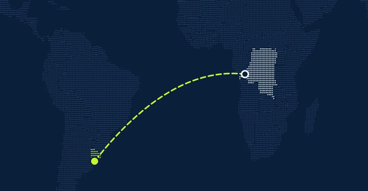 Congo - Kinshasa → Uruguay