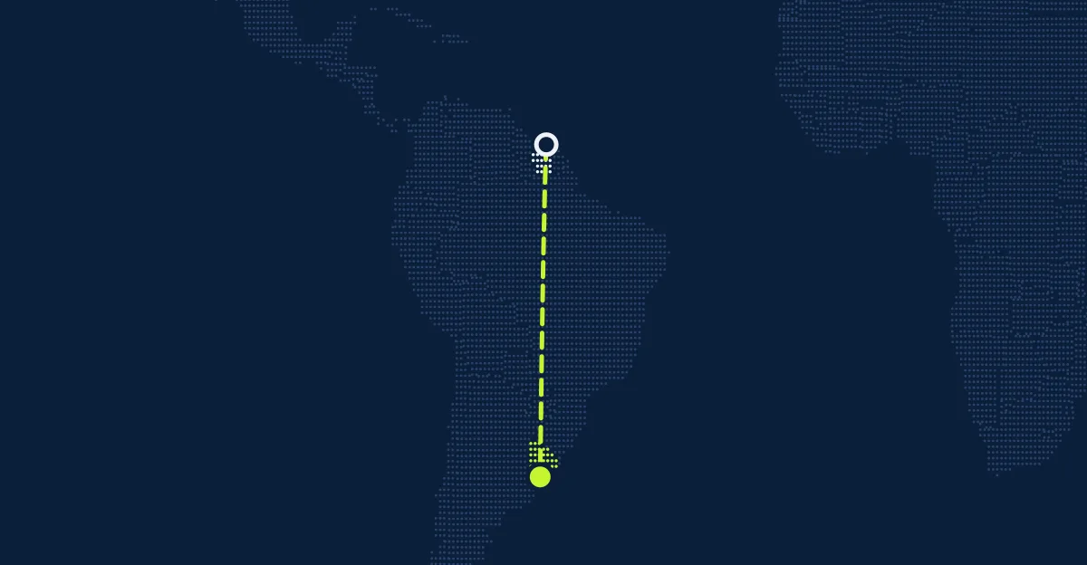 Suriname → Uruguay