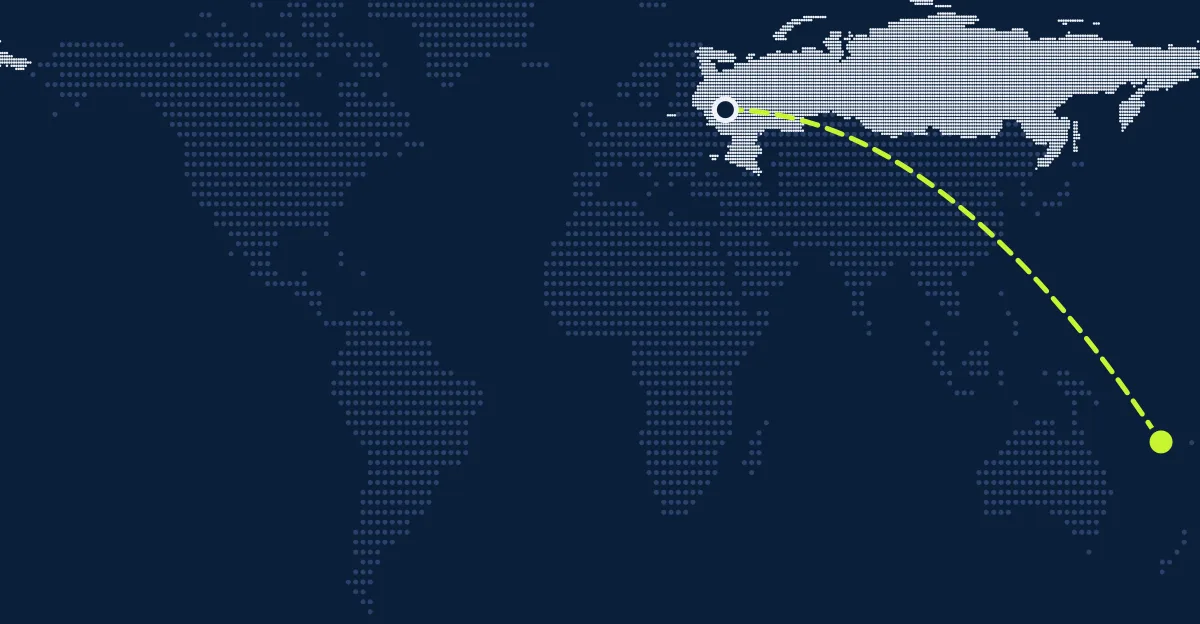Rússia → Vanuatu