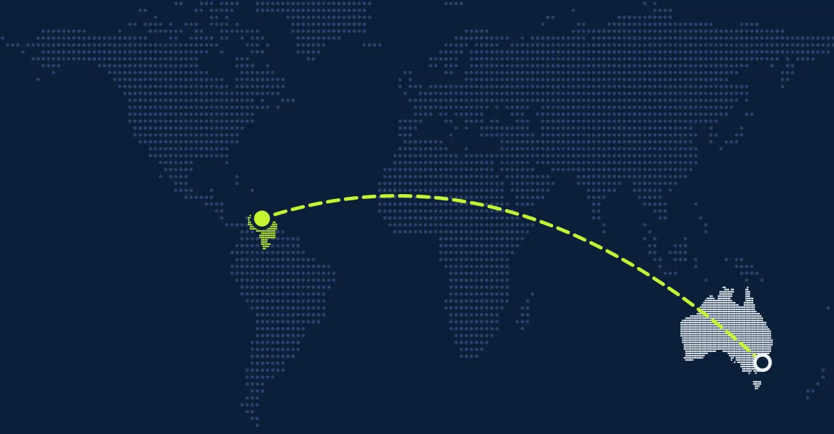 Australien → Venezuela