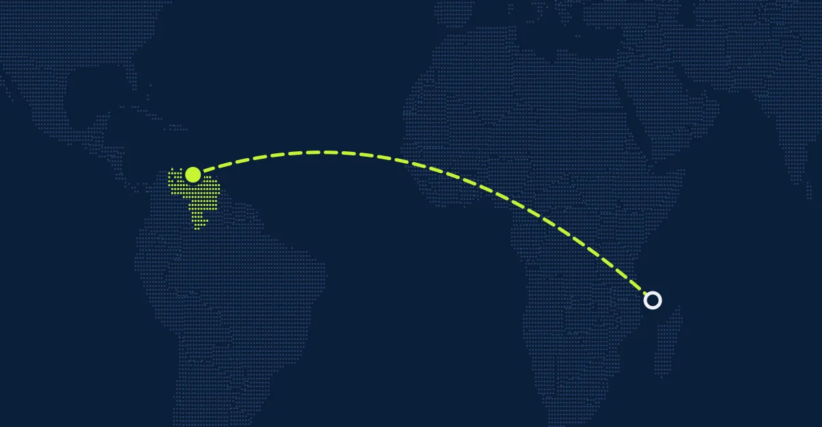 Komorlar → Venezuela