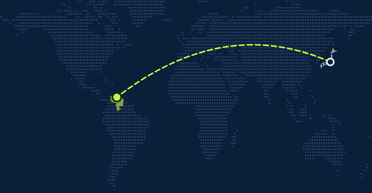 Japan → Venezuela