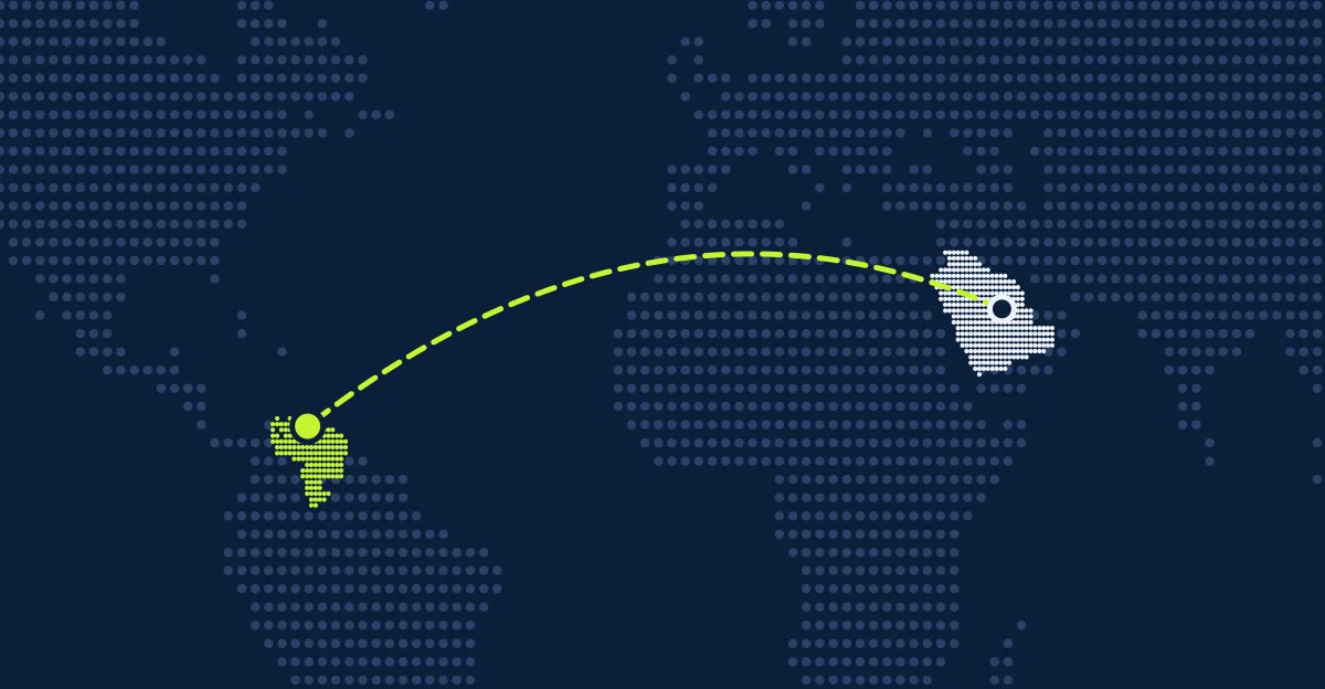 Arábia Saudita → Venezuela