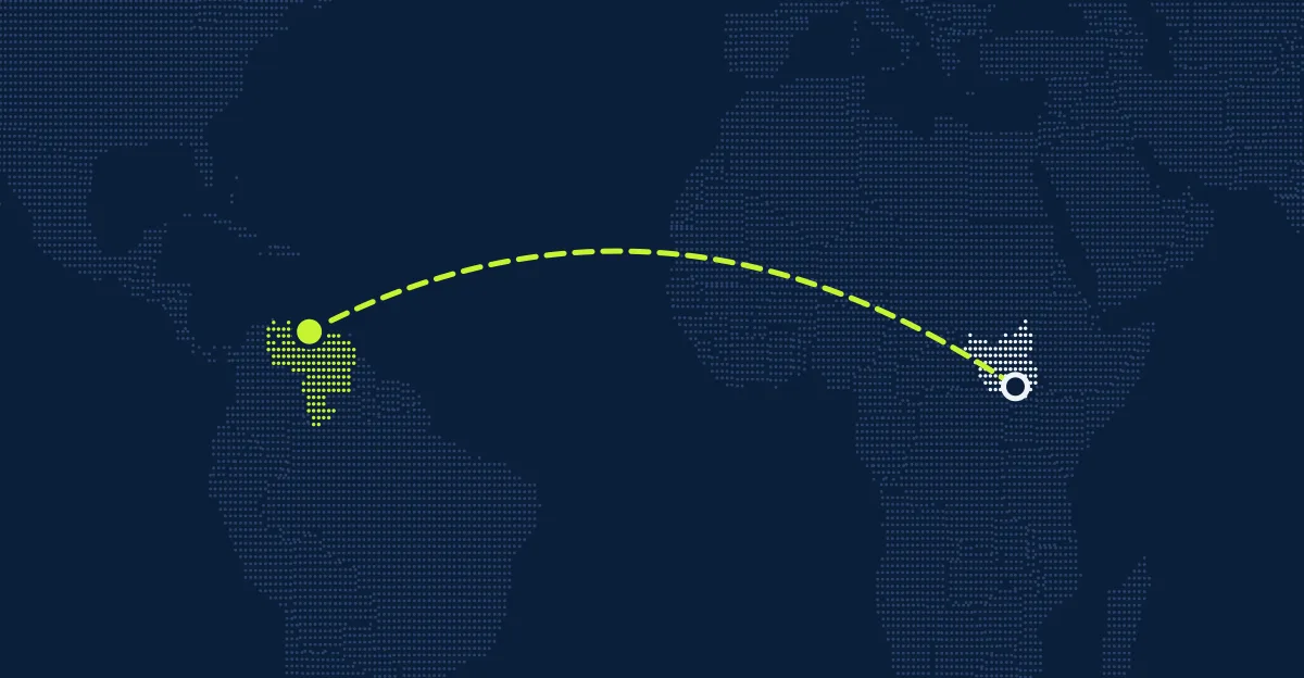Südsudan → Venezuela