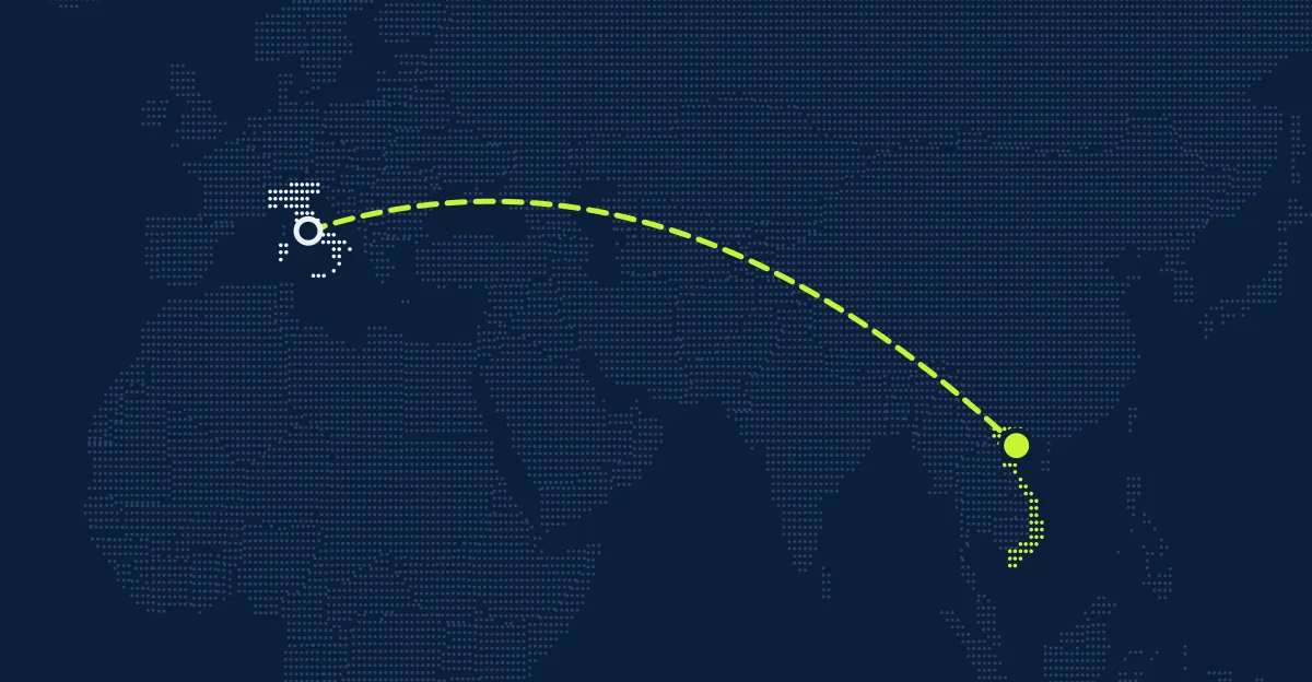 Italien → Vietnam