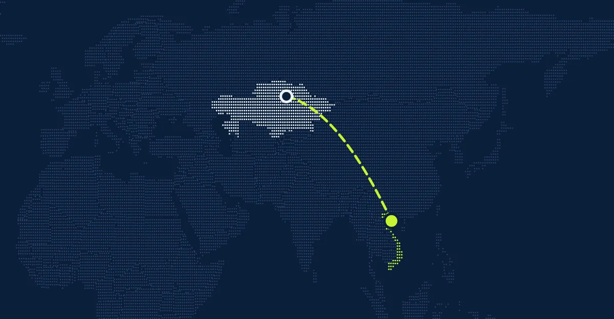 Kasachstan → Vietnam