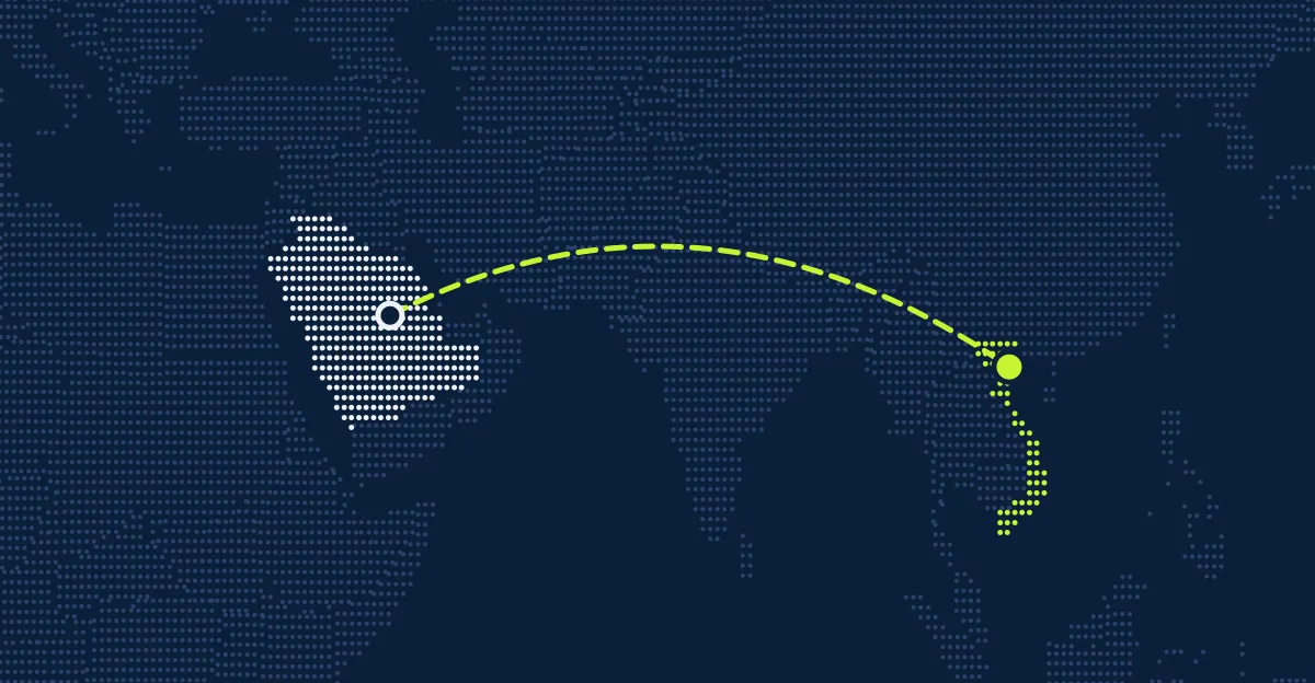 Arábia Saudita → Vietnã