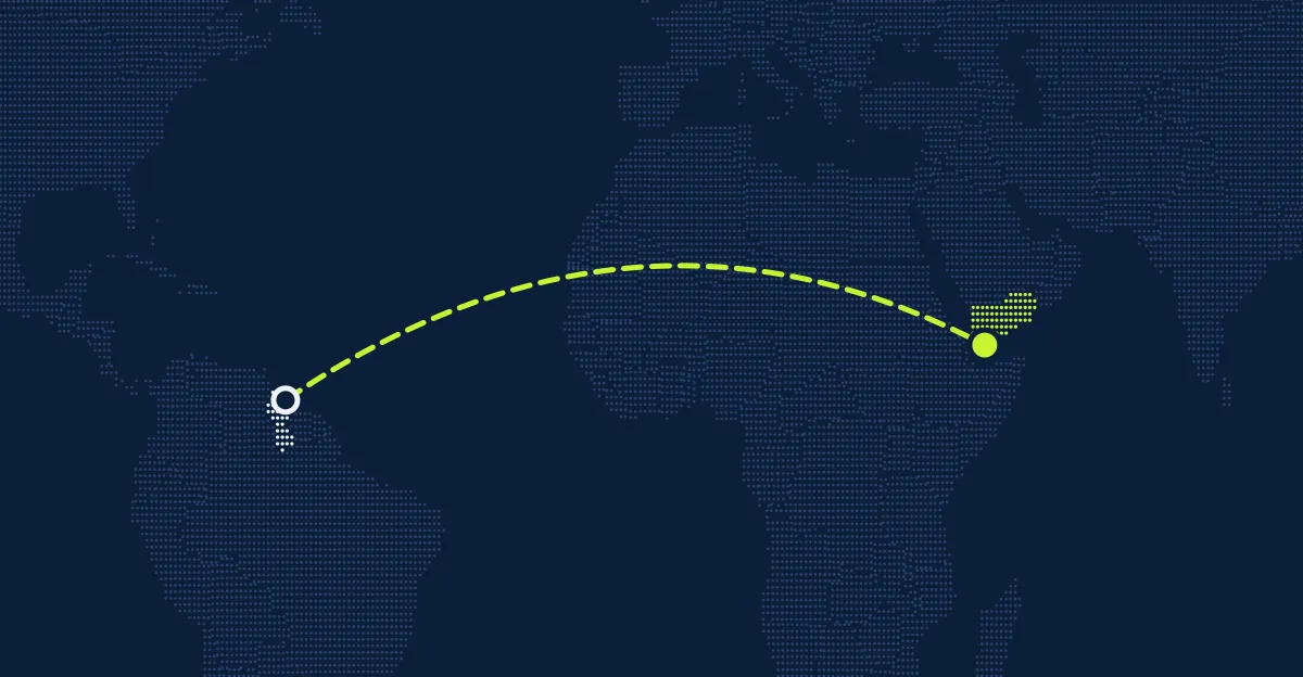 Guyana → Yemen