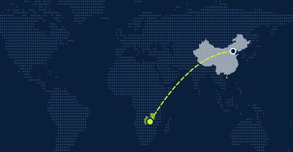 China → Zambia