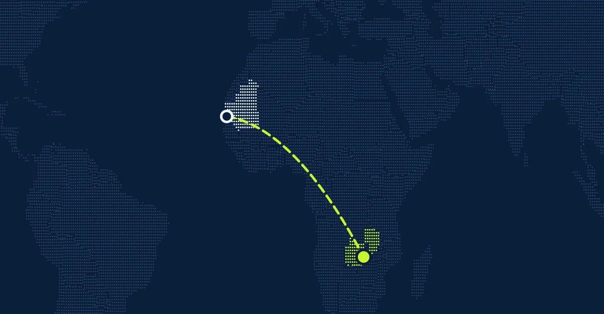 Mauritânia → Zâmbia