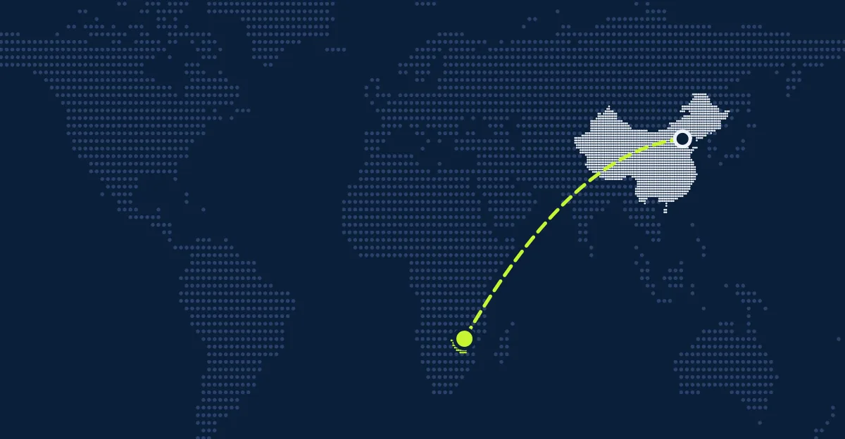 Trung Quốc → Zimbabwe