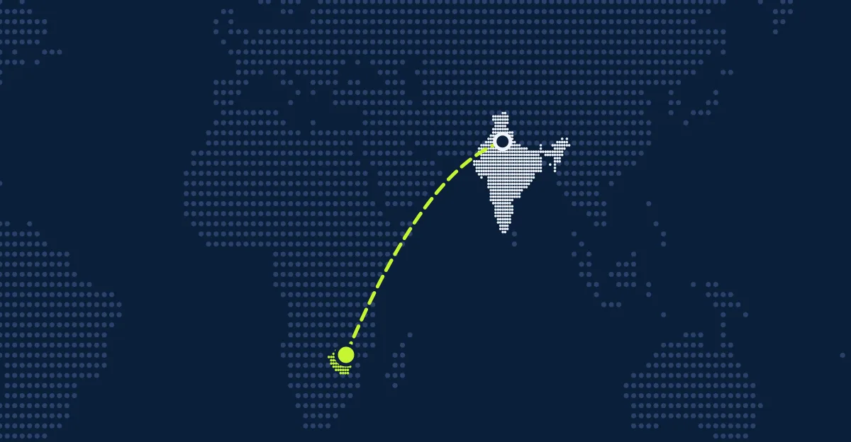 Inde → Zimbabwe