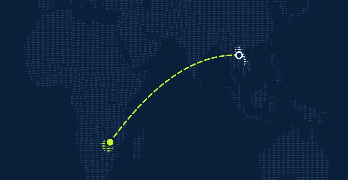 Laos → Zimbábue