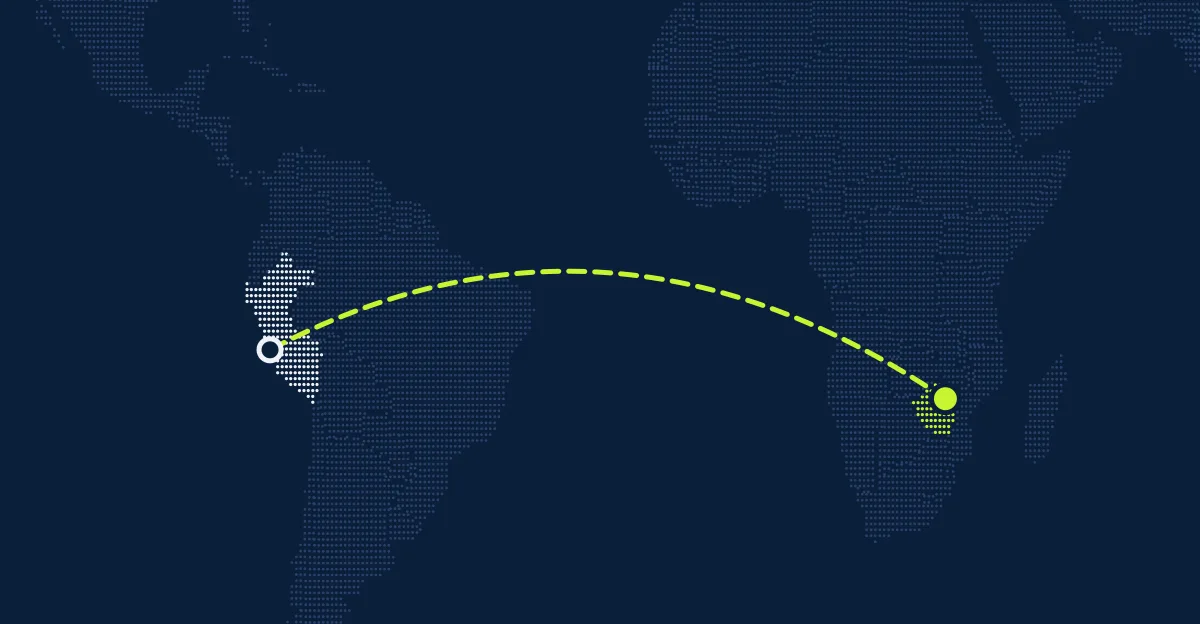 Peru → Zimbabwe