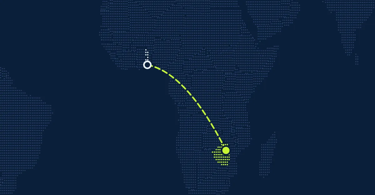 Togo → Zimbábue